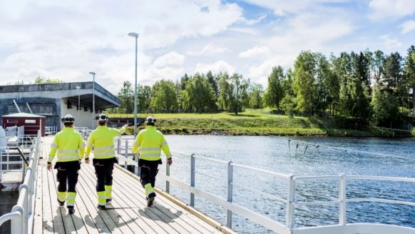 Schwedische Wasserkraft