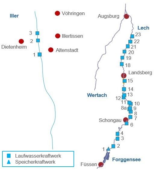 Lech Karte