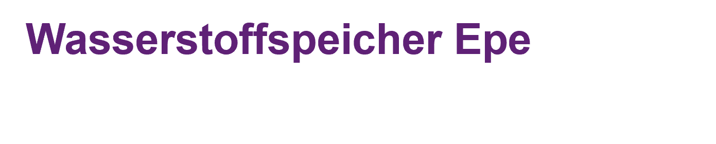 Wasserstoffspeicher Epe