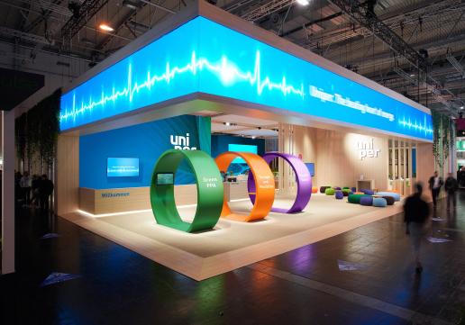 EWorld 2025 booth product tunnels