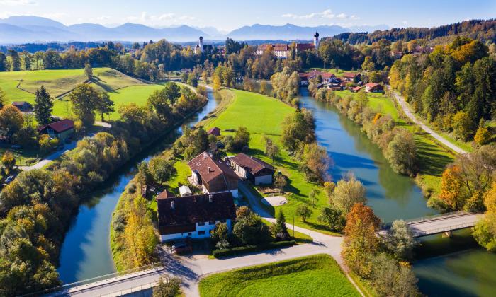 Loisach Isar Kanal_Blick nach Süden