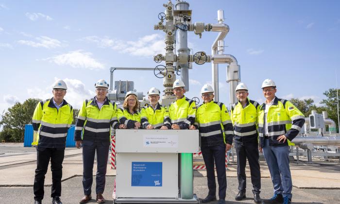 Opening storage facility for green hydrogen in Krummhörn