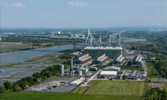 aerial photograph Connahs Quay