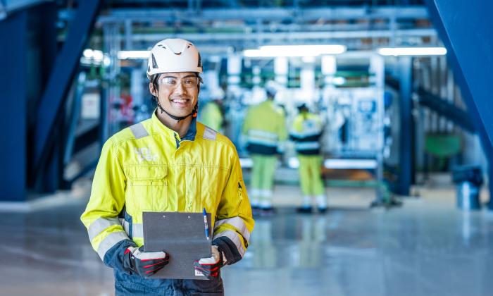 Students at Uniper Sweden