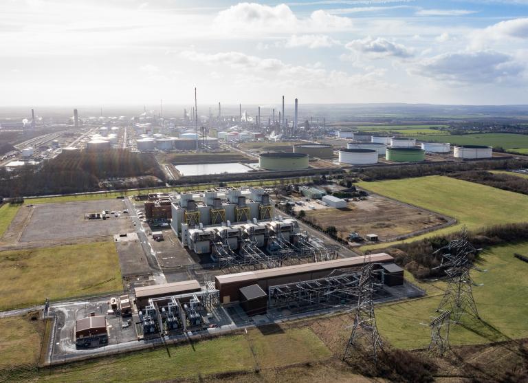 Killingholme aerial photo