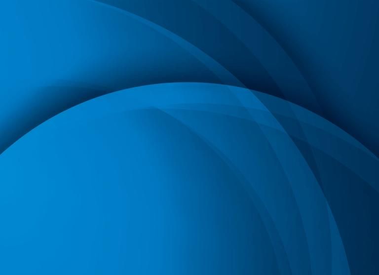 Abstract technology arches top blue