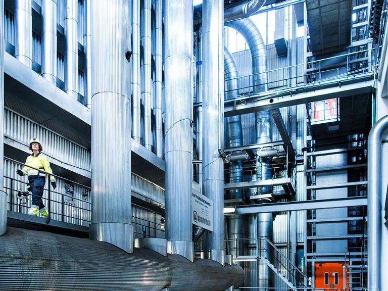 Så producerar Karlshamnsverket el