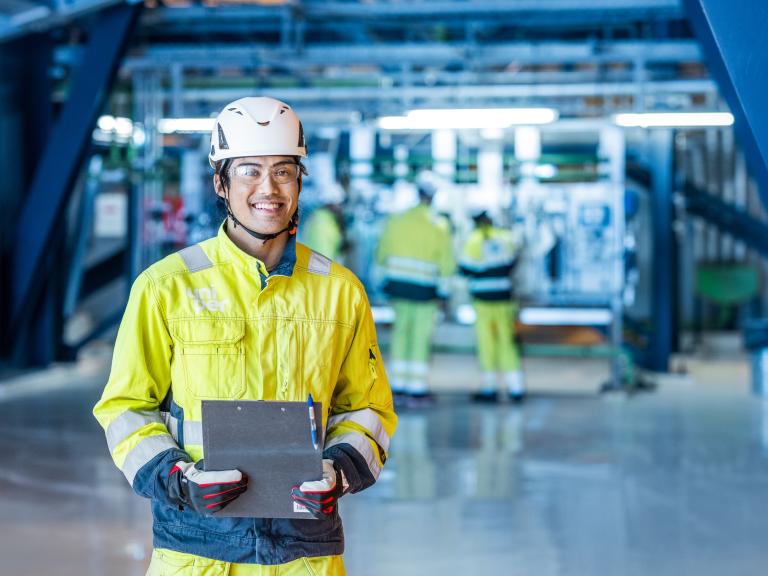 Students at Uniper Sweden