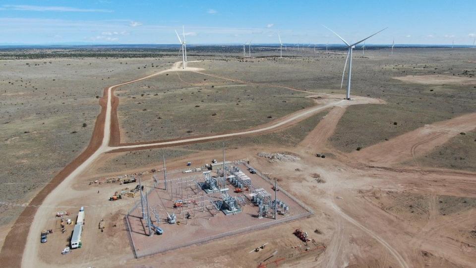 Clines Corner Wind-Projek