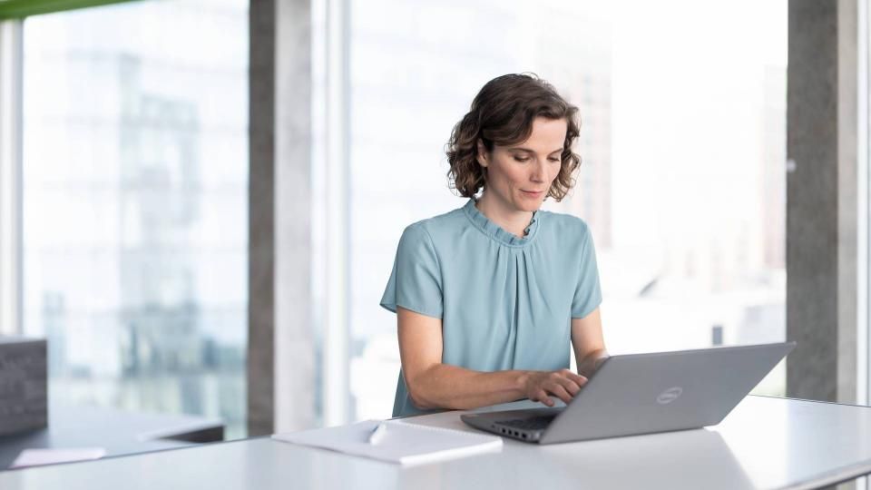 Woman working