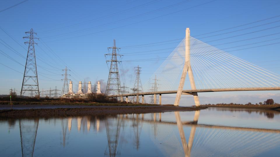 Connahs Quay panoramic view