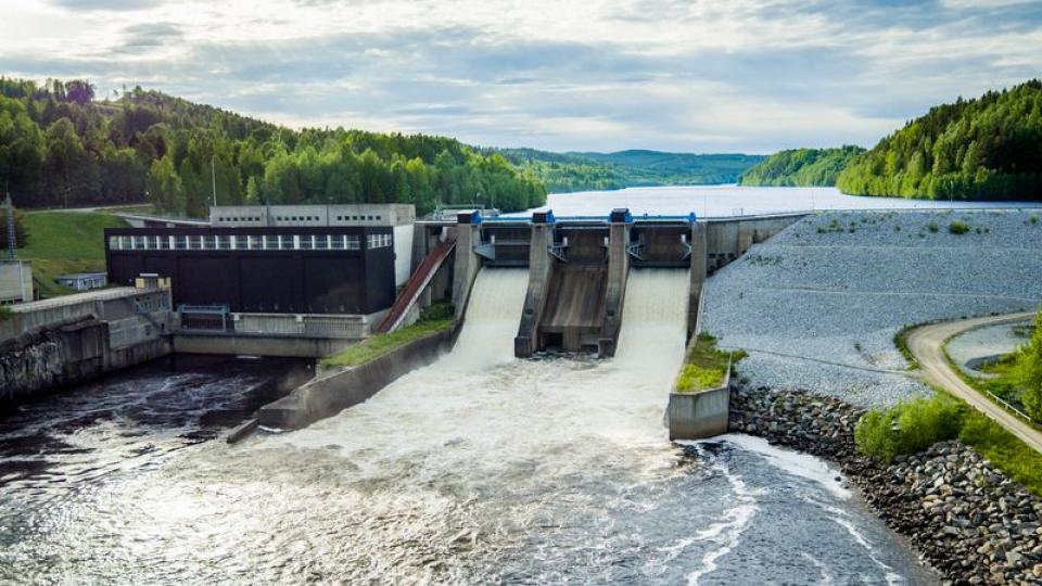 Hydropower Station in Sweden
