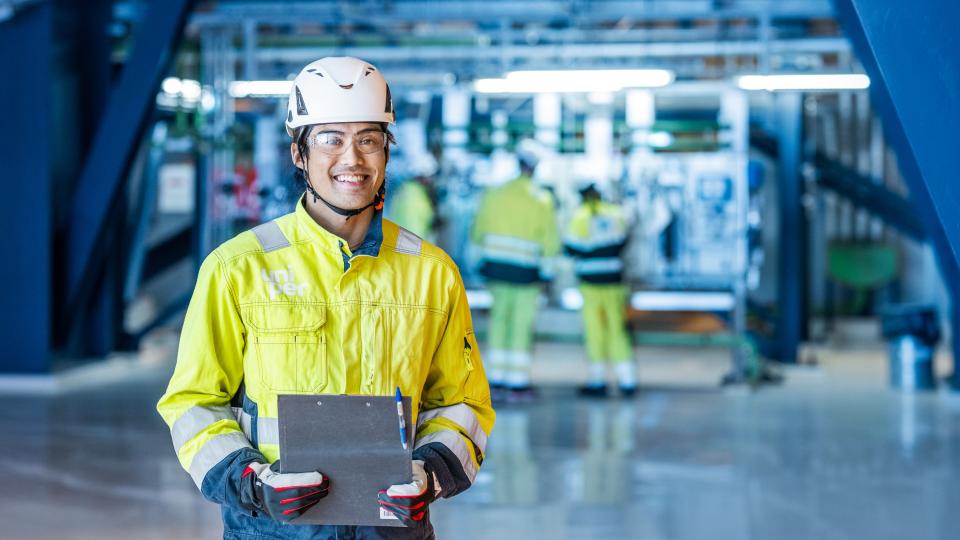 Students at Uniper Sweden