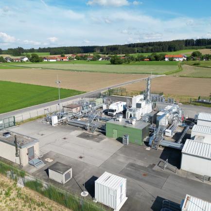 HyStorage Aerial view close