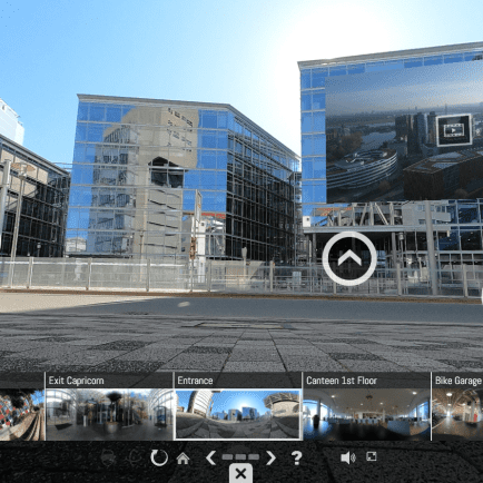 Vorschaubild auf dir VR Tour: Uniper Hauptgebäude in Düsseldorf von außen