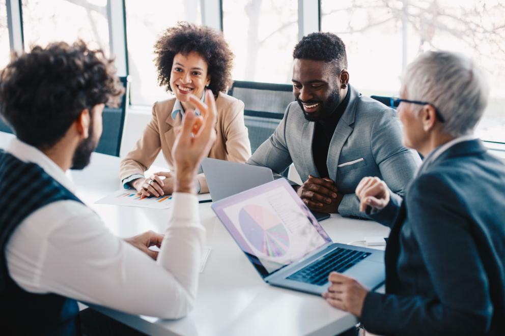 Procurement suppliers text image