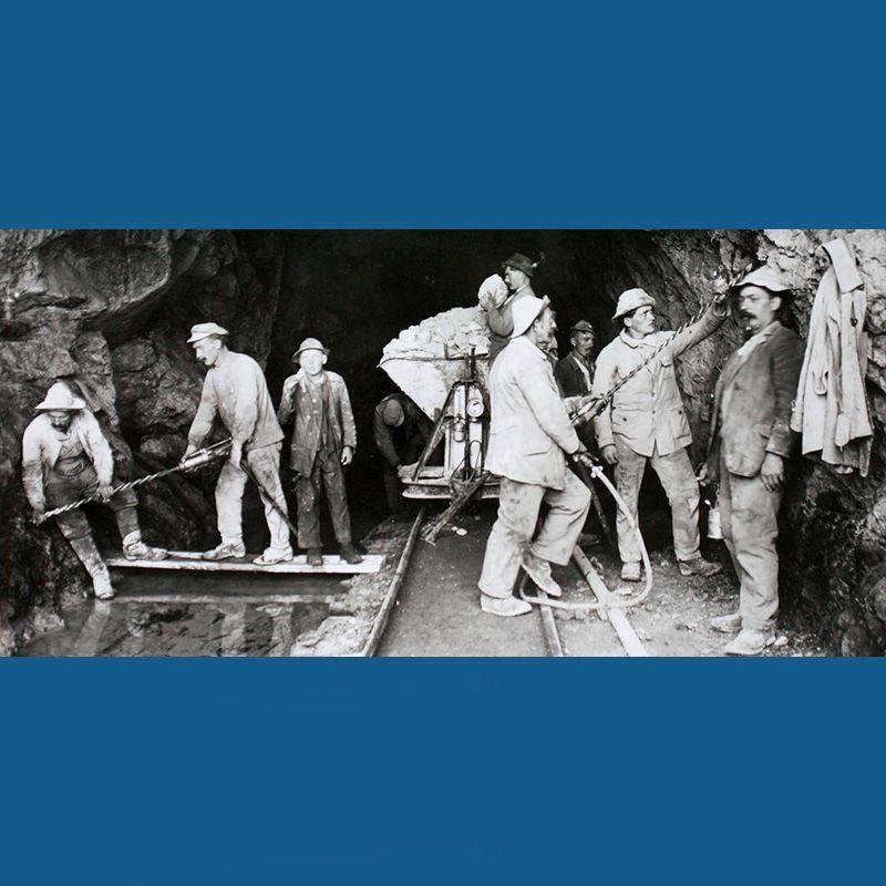 Stollenbau Walchensee 1921