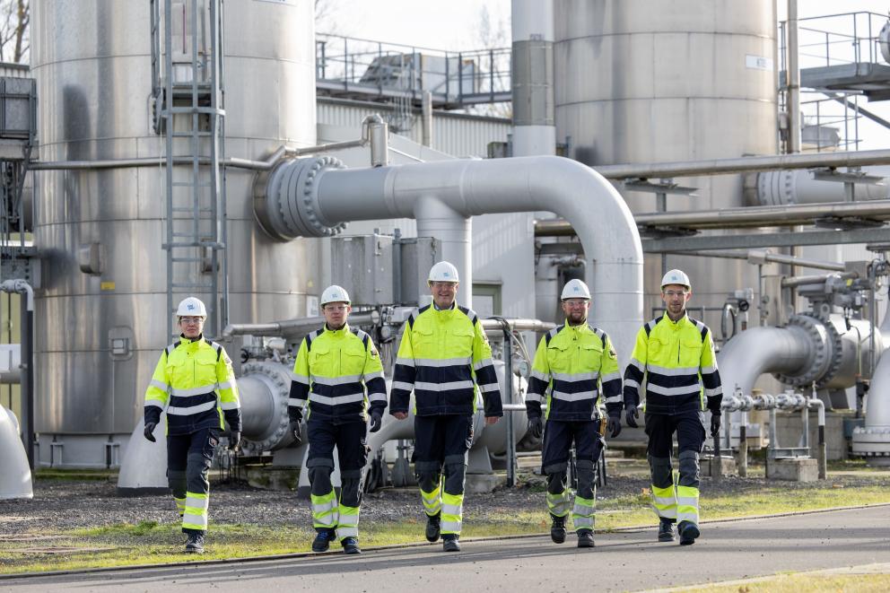 Uniper gas storage site Epe has a great team 