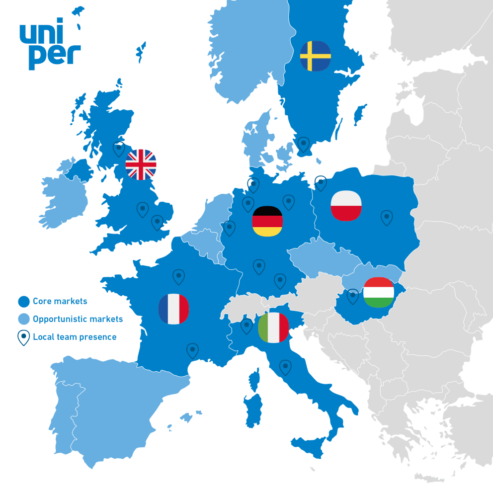 Europe map