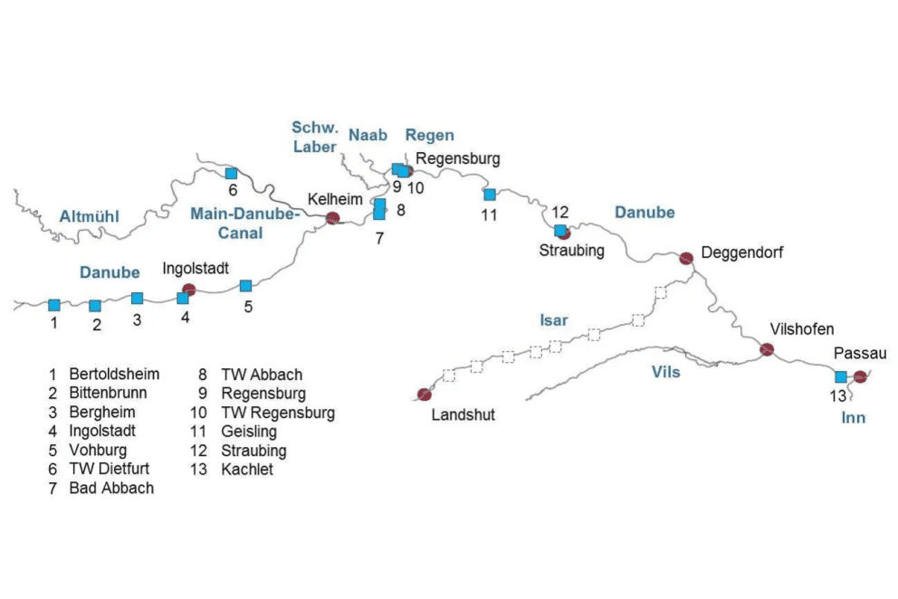 overview of pump power plant in danube region