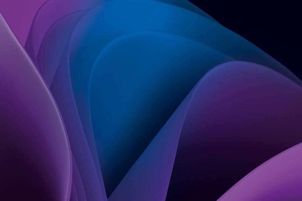 blue and purple graphics