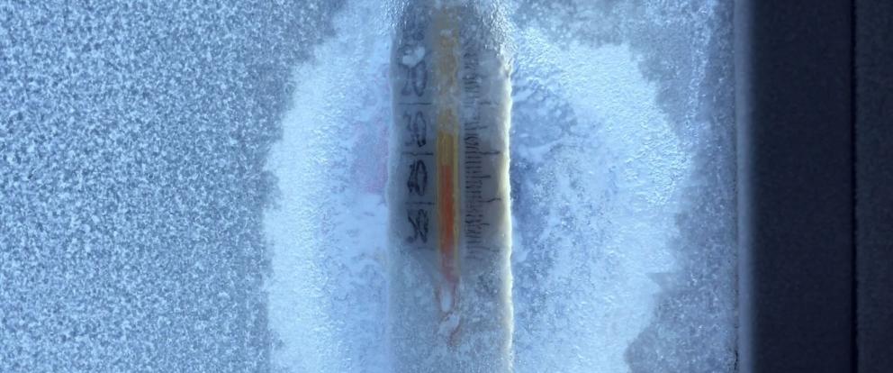 Termometer som visar köld | Uniper