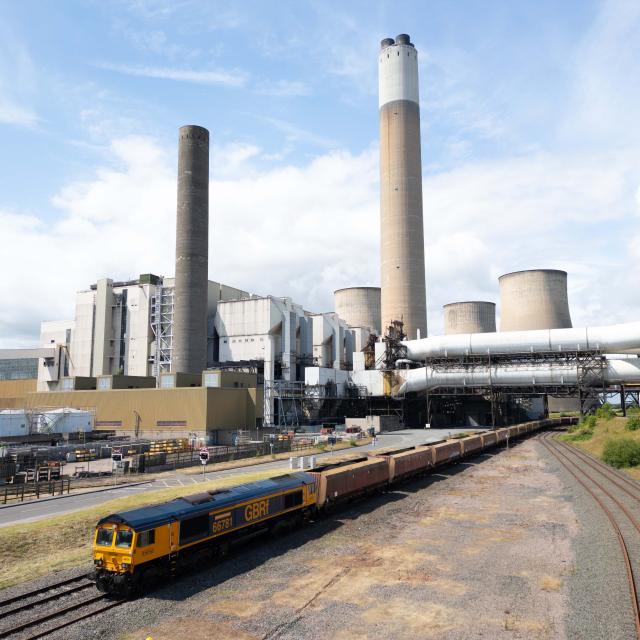 Ratcliffe on Soar last coal train