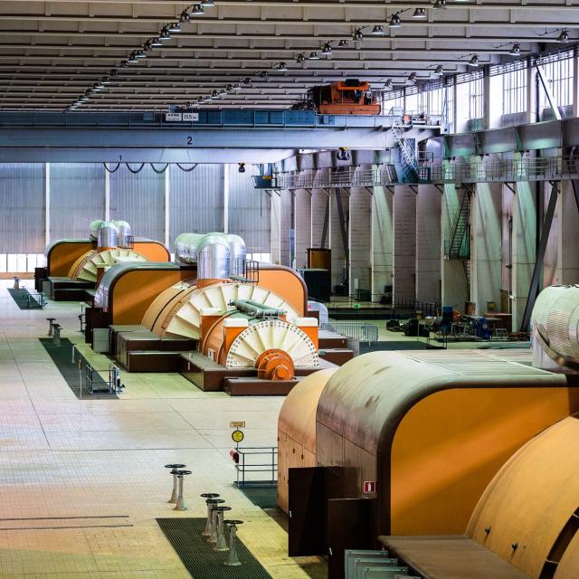 Turbinhallen på Karlshamnsverket | Uniper