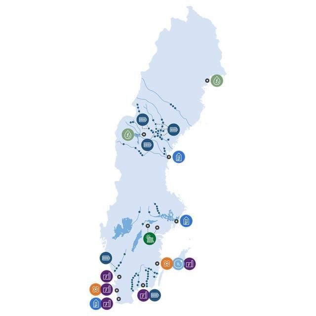 Våra produktionsenheter i Sverige | Uniper